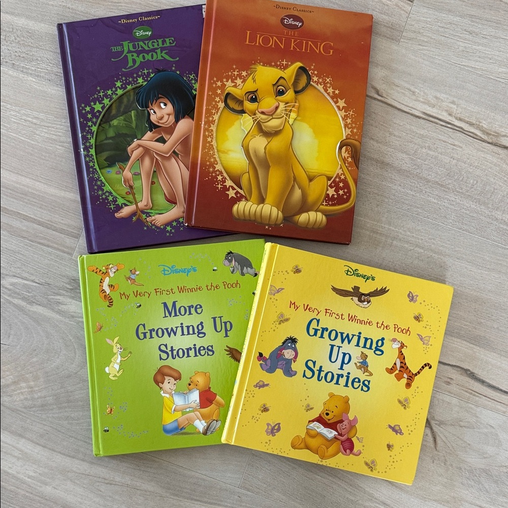 Disney Storybook Set - Purple, Yellow, Green